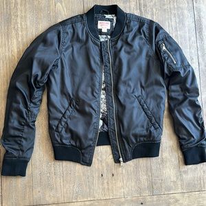 Mossimo Black Bomber Jacket